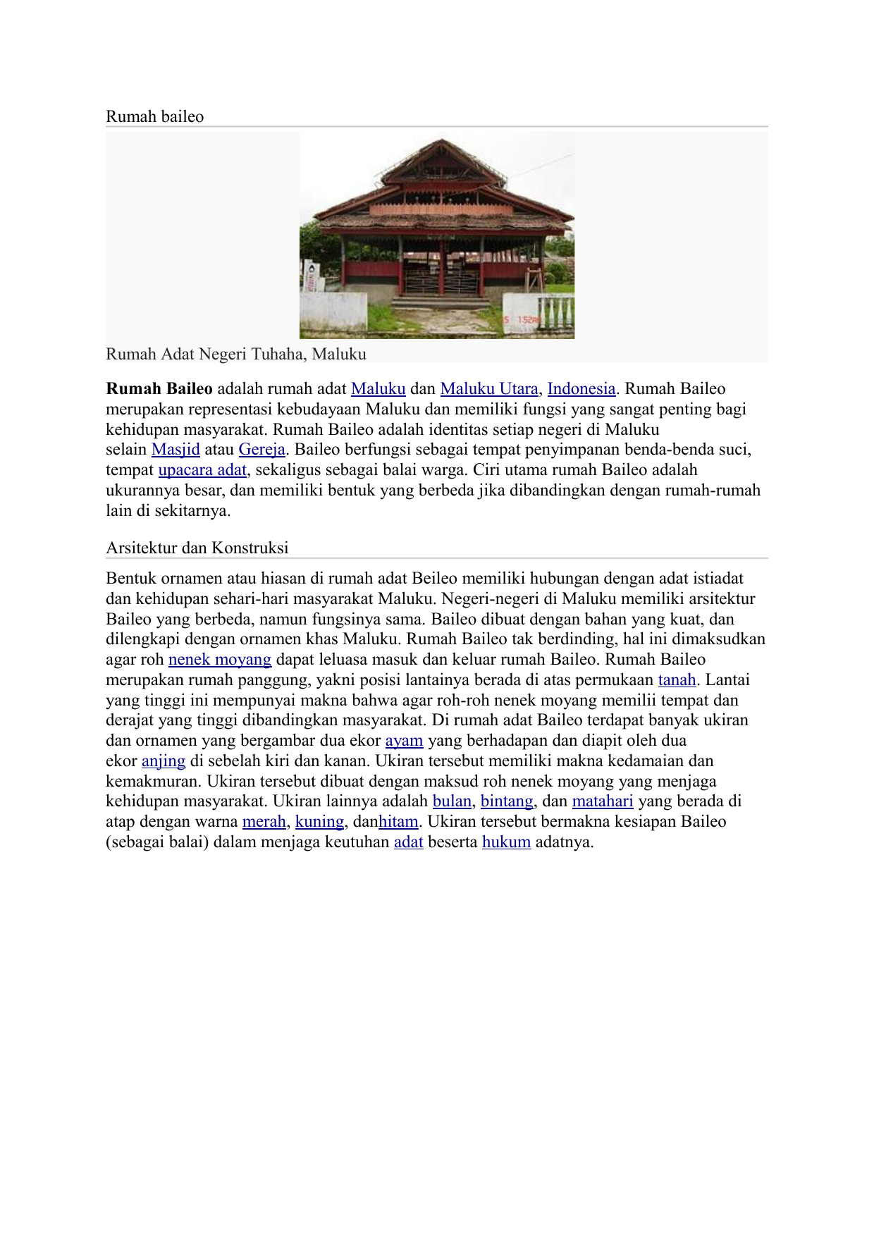 71 Download Gambar Rumah Adat Maluku Utara HD Terbaru