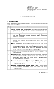 Daftar Istilah dan Penutup - BPK RI Perwakilan Provinsi Jambi