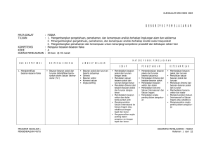 deskripsi pemelajaran