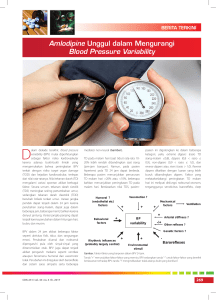 Amlodipine Unggul dalam Mengurangi Blood Pressure