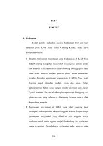 116 BAB V PENUTUP A. Kesimpulan Setelah penulis melakukan