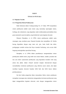 BAB II TINJAUAN PUSTAKA 2.1 Tinjauan Teoritis 2.1.1 Pengertian