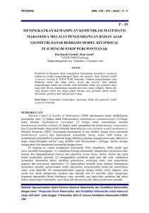 29 meningkatkan kemampuan komunikasi matematis mahasiswa