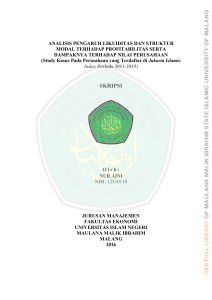 - Etheses of Maulana Malik Ibrahim State Islamic University