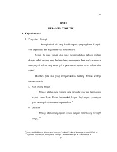 14 BAB II KERANGKA TEORITIK A. Kajian Pustaka 1. Pengertian