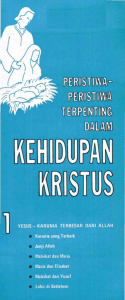 Pokok-pokok Penting Kehidupan Kristus