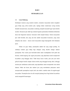 bab i pendahuluan - Repository Maranatha