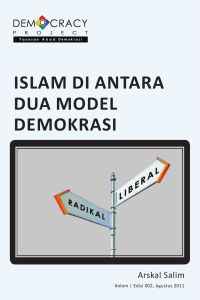 ISLAM DI ANTARA DUA MODEL DEMOKRASI