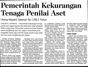 Pemerintah Kelarrangan - Direktorat Jenderal Anggaran