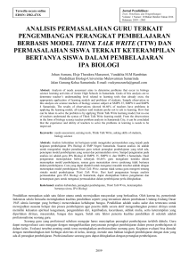 Conference Full Paper template - Jurnal UM