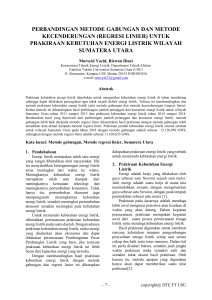 perbandingan metode gabungan dan metode