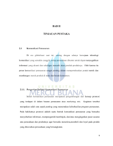 BAB II TINJAUAN PUSTAKA