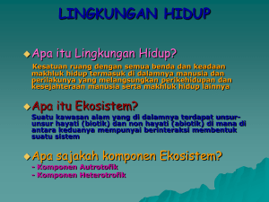 apa itu lingkungan hidup?