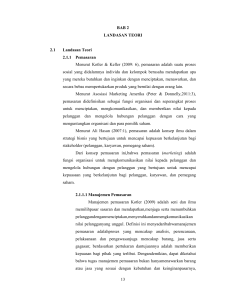 13 BAB 2 LANDASAN TEORI 2.1 Landasan Teori 2.1
