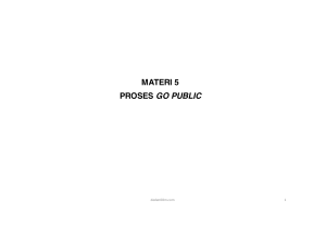 MATERI 5-PROSES GO PUBLIC