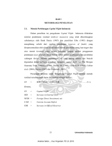 BAB 3 METODOLOGI PENELITIAN 3.1. Metode Perhitungan Capital