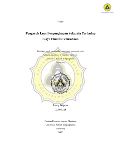 Pengaruh Luas Pengungkapan Sukarela