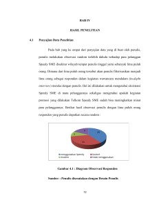 BAB IV HASIL PENELITIAN 4.1 Penyajian Data Penelitian Pada bab