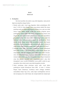 BAB V PENUTUP A. Kesimpulan Dari hasil penelitian dan analisis