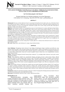 Journal of Nutrition College, Volume 4, Nomor 2, Tahun 2015 154