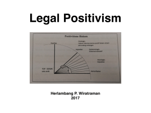 Postivisme Hukum - Herlambang Perdana