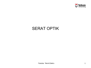 serat optik - Telkom University