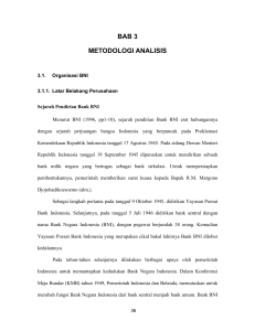 Metodologi Analisis