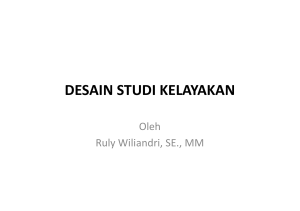 desain studi kelayakan