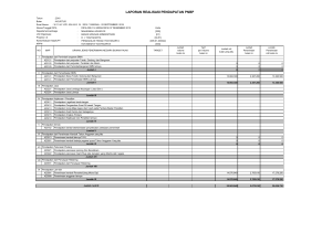 laporan realisasi pendapatan pnbp