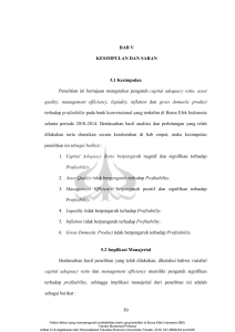 50 BAB V KESIMPULAN DAN SARAN 5.1 Kesimpulan Penelitian ini