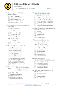 Antiremed Kelas 12 Kimia