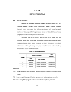 63 BAB III METODE PENELITIAN