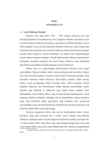 1949, dimana Indonesia baru saja memproklamasikan k