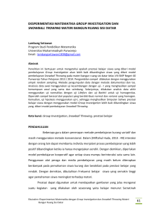 61 eksperimentasi matematika group investigation