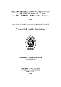 Program Studi Magister Kenotariatan