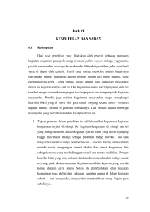 bab vi kesimpulan dan saran