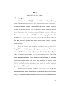 BAB IV KESIMPULAN DAN SARAN 4.1. Kesimpulan