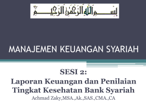 manajemen keuangan syariah - Akuntansi dan Keuangan Syariah