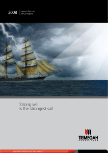 Strong will is the strongest sail