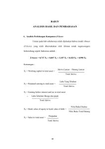 BAB IV ANALISIS HASIL DAN PEMBAHASAN