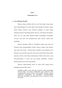 PDF (Bab I) - Universitas Muhammadiyah Surakarta