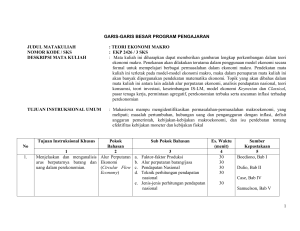 garis-garis besar program pengajaran