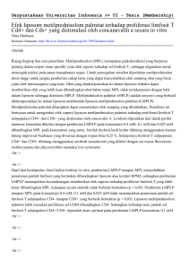 Efek liposom metilprednisolom palmitat terhadap