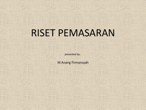 riset pemasaran - anangfirmansyahblog