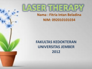 LASER THERAPY