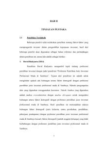 BAB II TINJAUAN PUSTAKA