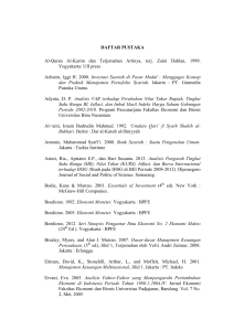 DAFTAR PUSTAKA Al-Quran Al-Karim dan Terjemahan Artinya, terj