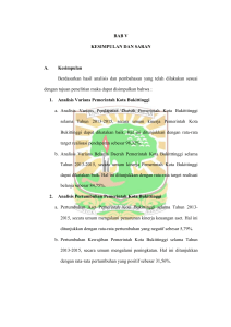 BAB V KESIMPULAN DAN SARAN A. Kesimpulan Berdasarkan