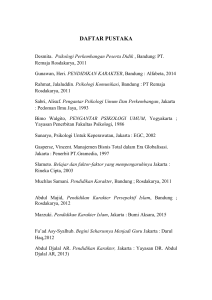 daftar pustaka - UIN SMH Banten Institutional Repository