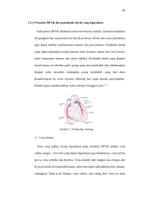 88 2.2.2 Prosedur BPAK dan pembuluh darah yang
